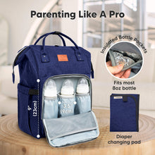 Load image into Gallery viewer, Original Diaper Bag (Marine Blue)