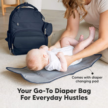 Load image into Gallery viewer, Play Diaper Bag (Navy Blue)