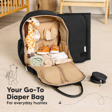 Load image into Gallery viewer, Play Diaper Bag (Trendy Black)