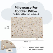 Load image into Gallery viewer, Printed Toddler Pillowcase 13X18" (Play Park)