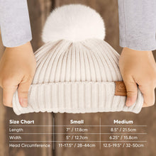 Load image into Gallery viewer, 2-Pack Pom Knitted Beanie