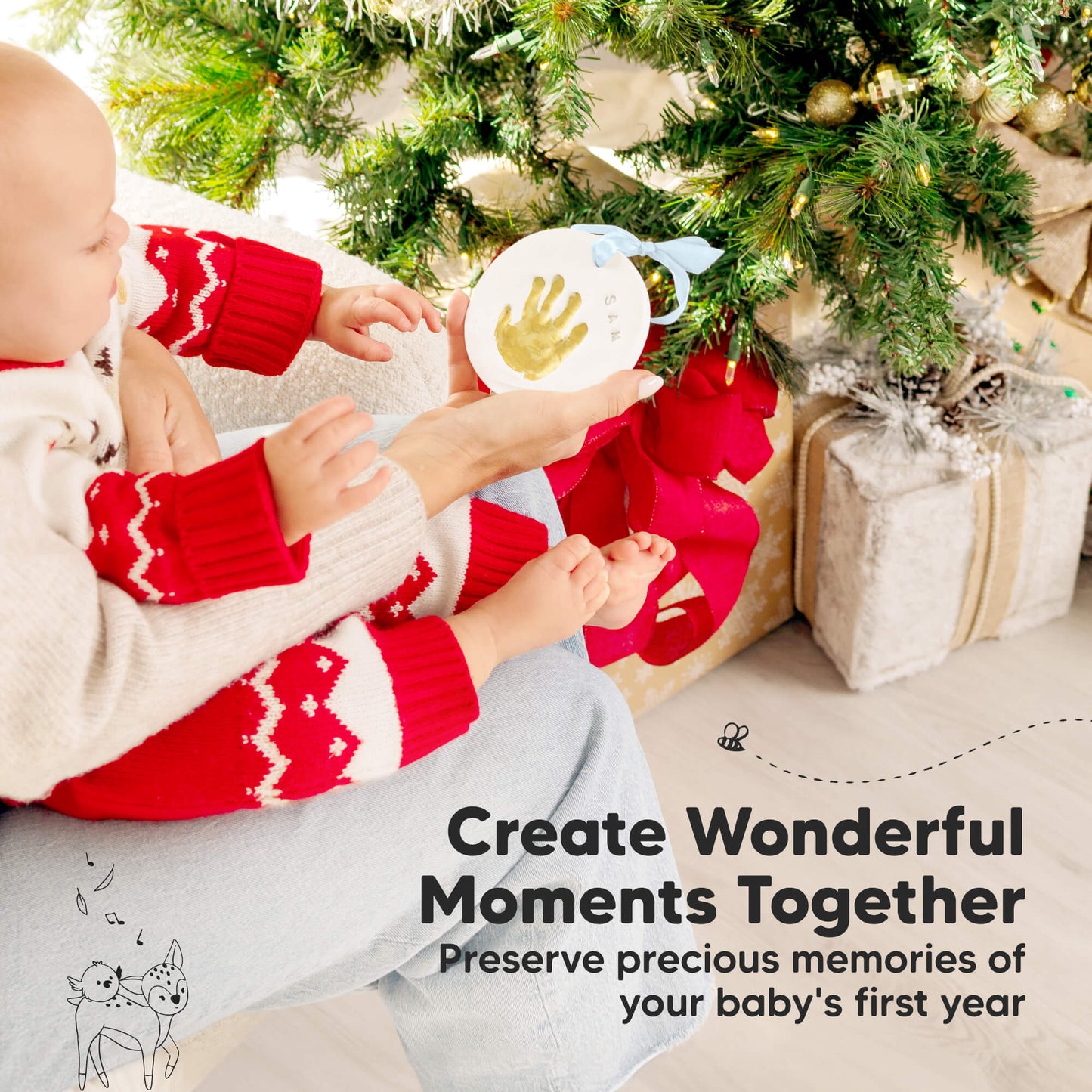 Create Wonderful Moments Together, Preserve precious memories of your baby’s first year. 30514376310970