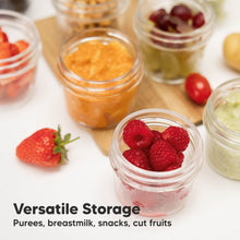 Load image into Gallery viewer, Prep Jars Baby Food Storage Glass Container (Roseate)