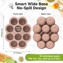 Load image into Gallery viewer, Prep Silicone Baby Food Tray (Dusk)