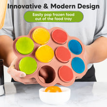 Load image into Gallery viewer, Prep Silicone Baby Food Tray (Roseate)