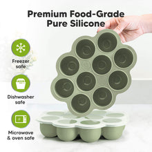 Load image into Gallery viewer, Prep Silicone Baby Food Tray (Sage)