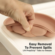 Load image into Gallery viewer, 3-Pack Prep Silicone Suction Plates with Lids (Burgundy)