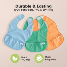 Load image into Gallery viewer, 3-Pack Presto Waterproof Bibs