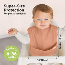 Load image into Gallery viewer, 3-Pack Presto Waterproof Bibs (Fawn)