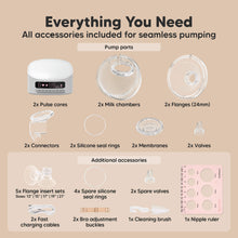 Load image into Gallery viewer, Pulse Breast Pump with Accessories