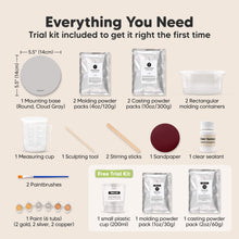 Load image into Gallery viewer, Reve Baby Casting Kit for Hand and Foot (Cloud Gray)