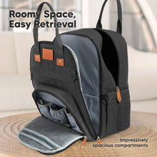 Load image into Gallery viewer, Rove Diaper Bag (Charcoal)