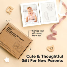 Load image into Gallery viewer, Rune Hand & Footprint Keepsake Frame