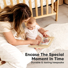 Load image into Gallery viewer, Rune Hand & Footprint Keepsake Frame (Ash Wood)