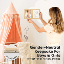 Load image into Gallery viewer, Rune Hand & Footprint Keepsake Frame (Ash Wood)