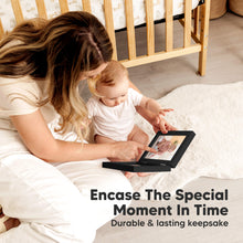 Load image into Gallery viewer, Rune Hand & Footprint Keepsake Frame (Onyx Black)