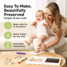 Load image into Gallery viewer, Rune Hand & Footprint Keepsake Frame