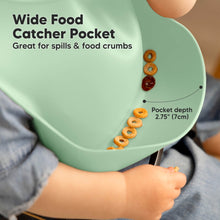 Load image into Gallery viewer, 2-Pack Prep Silicone Bibs (Mellow)