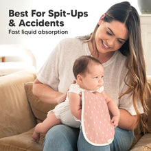 Load image into Gallery viewer, Softe Muslin Baby Burp Cloth (Blooms)