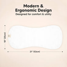 Load image into Gallery viewer, Softe Muslin Baby Burp Cloth (Soft White)