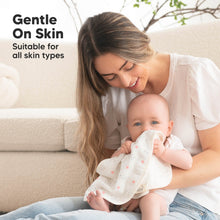 Load image into Gallery viewer, Softe Muslin Baby Burp Cloth (Sweet Charm)
