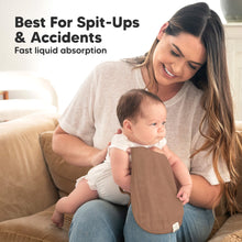 Load image into Gallery viewer, Softe Muslin Baby Burp Cloth (Mauve)