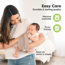 Load image into Gallery viewer, Softe Muslin Baby Burp Cloth (Mauve)