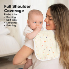 Load image into Gallery viewer, Softe Muslin Baby Burp Cloth (Prism)