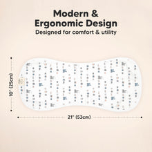 Load image into Gallery viewer, Softe Muslin Baby Burp Cloth (Vessels)