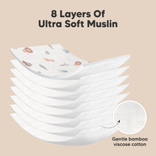 Load image into Gallery viewer, Softe Muslin Baby Burp Cloth (Wilderness)