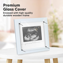 Load image into Gallery viewer, Solo Baby Sonogram Frame (Mist Blue)