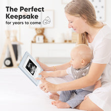 Load image into Gallery viewer, Solo Baby Sonogram Frame (Mist Blue)