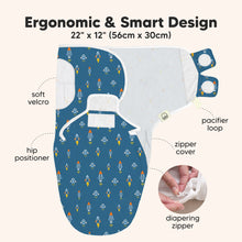 Load image into Gallery viewer, 3-Pack Soothe Zippy Swaddle Wrap (Cosmo)