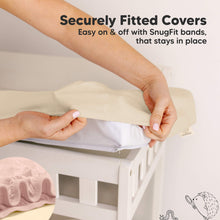 Load image into Gallery viewer, 2-Pack Soothe Changing Pad Covers (Cameo)