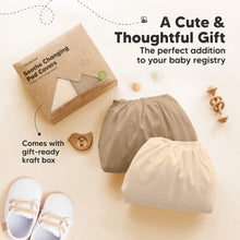 Load image into Gallery viewer, 2-Pack Soothe Changing Pad Covers (Pecan)