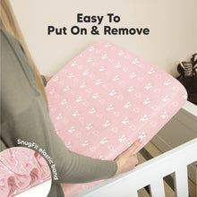 Load image into Gallery viewer, Soothe Fitted Crib Sheet (Dreamland)