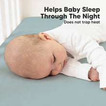 Load image into Gallery viewer, Soothe Fitted Crib Sheet (Toasty)
