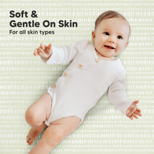 Load image into Gallery viewer, Soothe Fitted Mini Crib Sheet (Fleur)