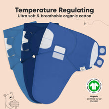 Load image into Gallery viewer, 3-Pack Soothe Swaddle Wraps (Frost)