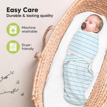 Load image into Gallery viewer, 3-Pack Soothe Swaddle Wraps (Storm)