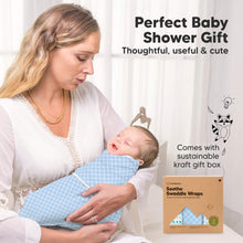 Load image into Gallery viewer, 3-Pack Soothe Swaddle Wraps (Storm)