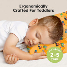 Load image into Gallery viewer, Toddler Pillow with Pillowcase (Little Builders)