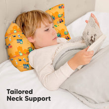 Load image into Gallery viewer, Toddler Pillow with Pillowcase (Little Builders)
