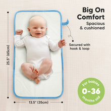 Load image into Gallery viewer, Swift Diaper Changing Pad (Cloud)