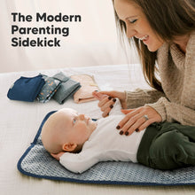 Load image into Gallery viewer, Swift Diaper Changing Pad (Navy Blue)