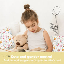 Load image into Gallery viewer, Toddler Pillow with Pillowcase (Forestland)