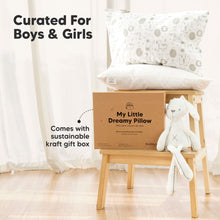 Load image into Gallery viewer, Toddler Pillow with Pillowcase (Dino Patrol)