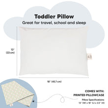 Load image into Gallery viewer, Toddler Pillow with Pillowcase (Grace)