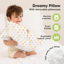 Load image into Gallery viewer, Toddler Pillow with Pillowcase (Sweetopia)
