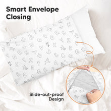 Load image into Gallery viewer, Printed Toddler Pillowcase 13X18" (ABC Land)